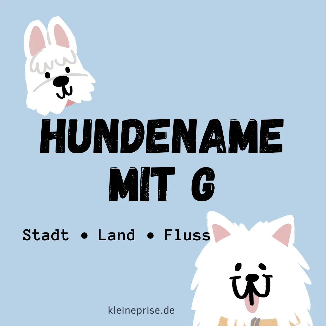 Hundename mit G – Stadt Land Fluss Hundename mit G