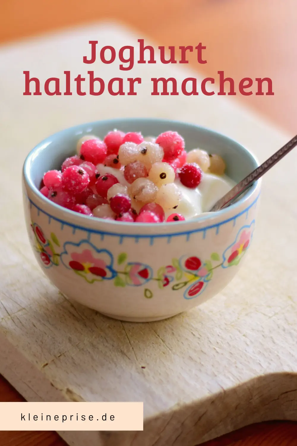 Pin es bei Pinterest: Joghurt haltbar machen