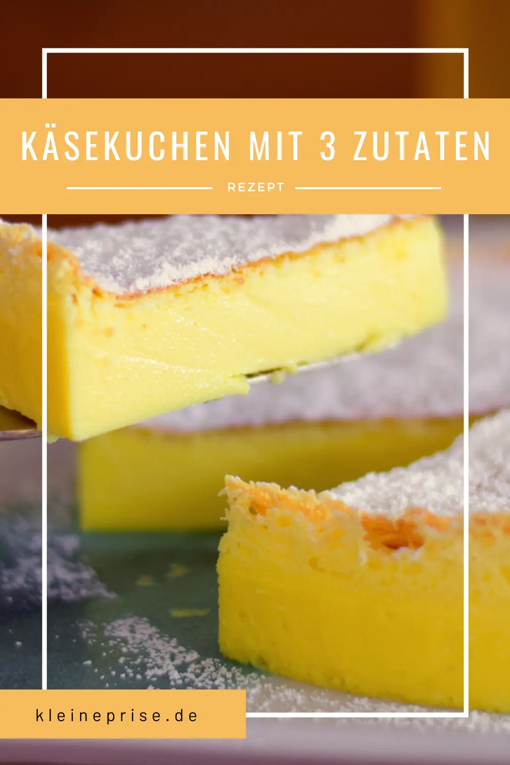 Pinterest: Käsekuchen mit 3 Zutaten