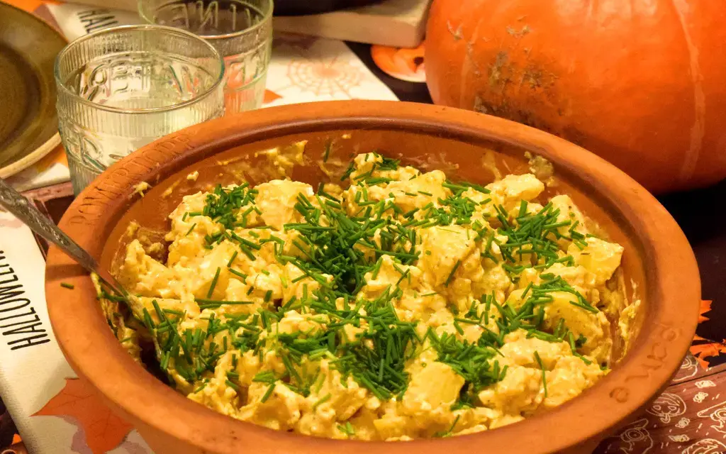 Kartoffelsalat mit Senf