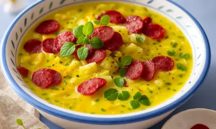 Kartoffelsuppe mit Ahler Wurscht