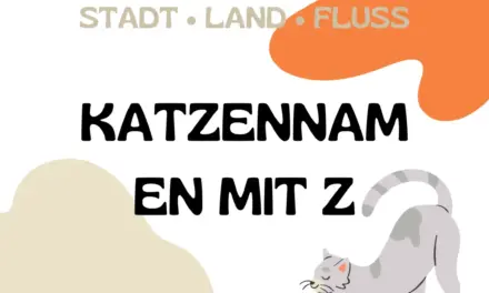 Katzennamen mit Z – Stadt Land Fluss