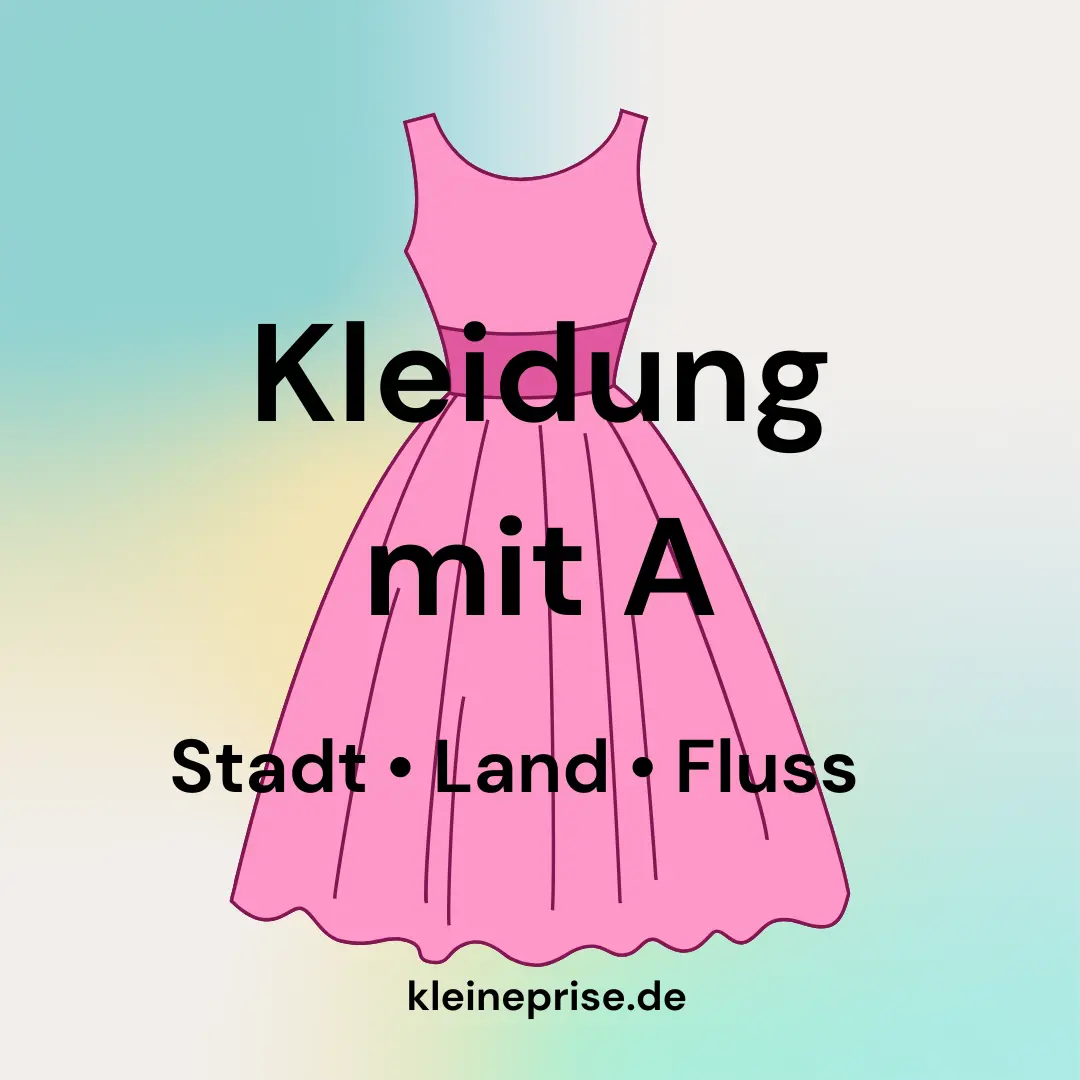 Kleidung mit A