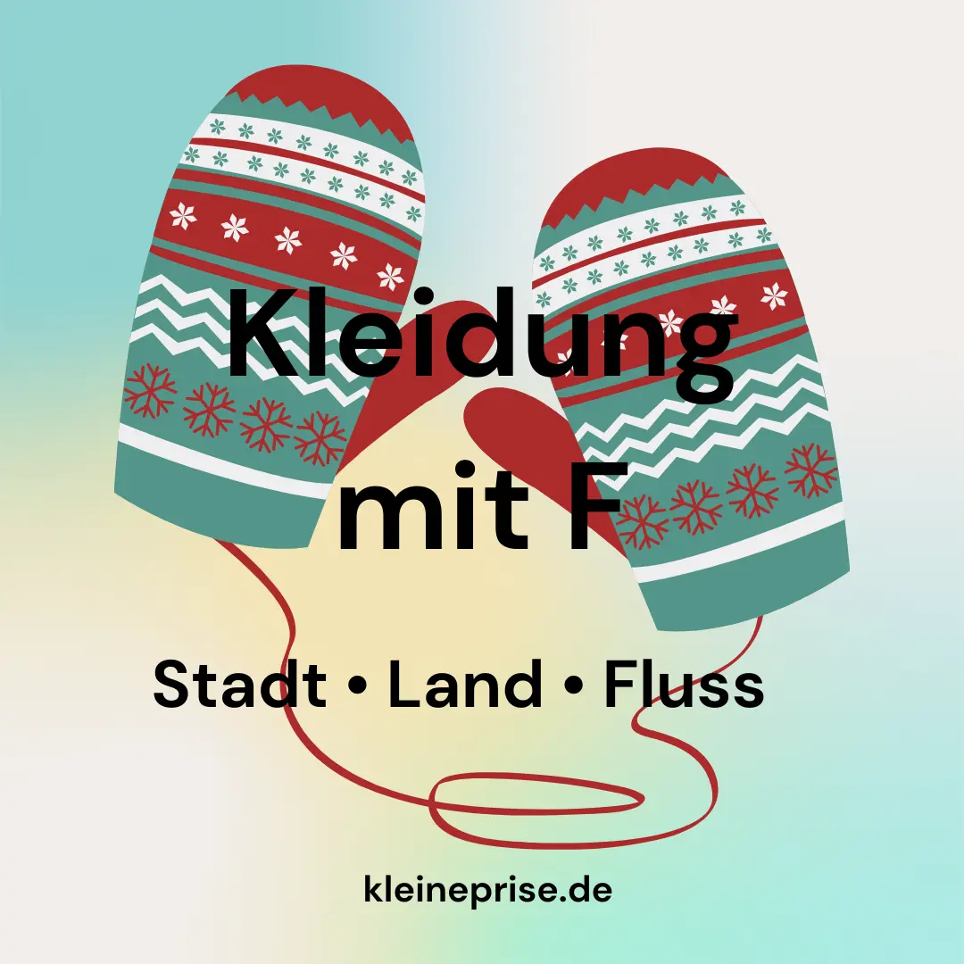 Kleidung mit F