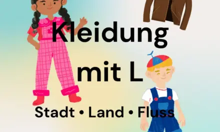 Kleidung mit L – Stadt Land Fluss