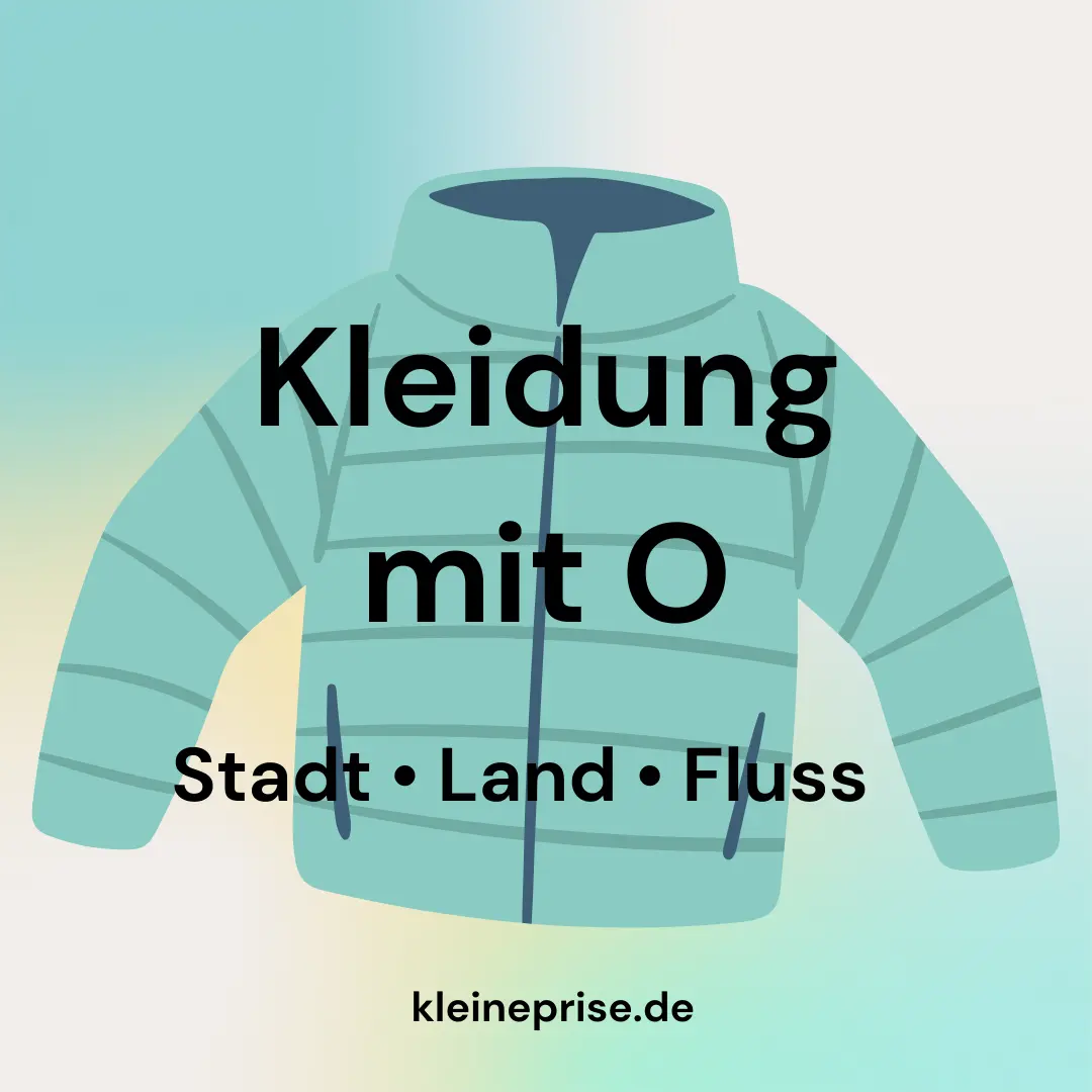 Kleidung mit O