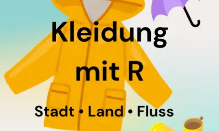 Kleidung mit R – Stadt Land Fluss