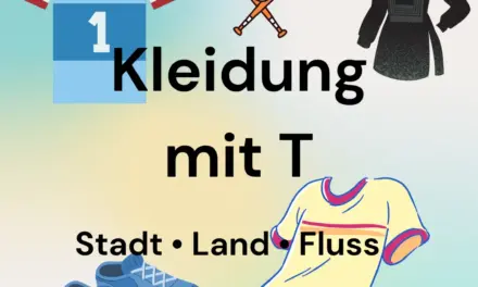 Kleidung mit T – Stadt Land Fluss