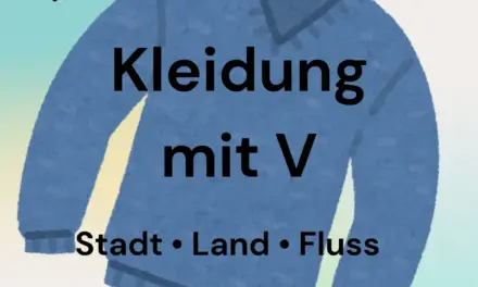 Kleidung mit V – Stadt Land Fluss