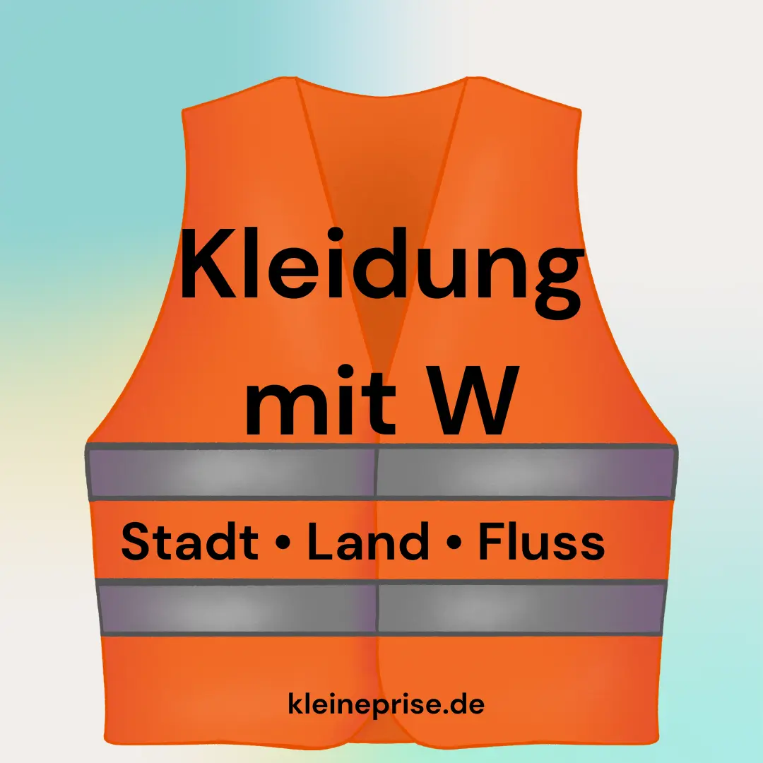 Kleidung mit W