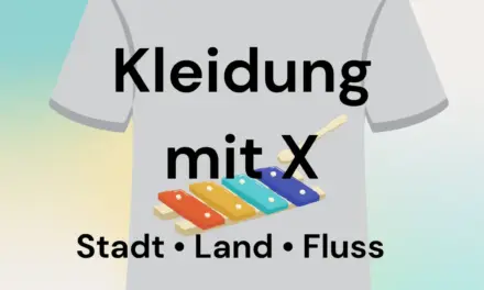 Kleidung mit X – Stadt Land Fluss