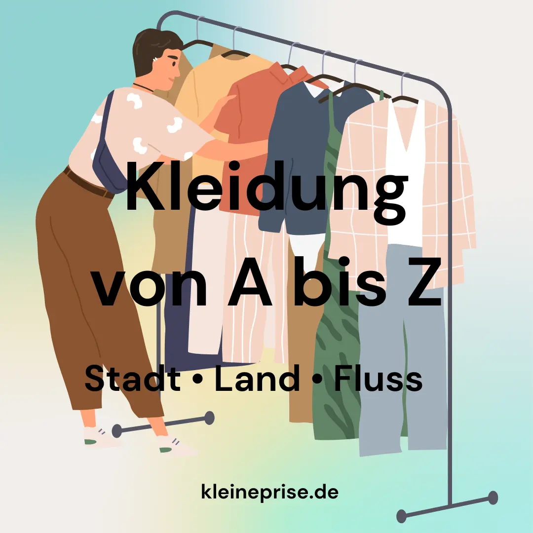 Kleidung von A bis Z