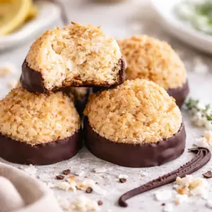 Low Carb Kokosmakronen Kokosmakronen low carb