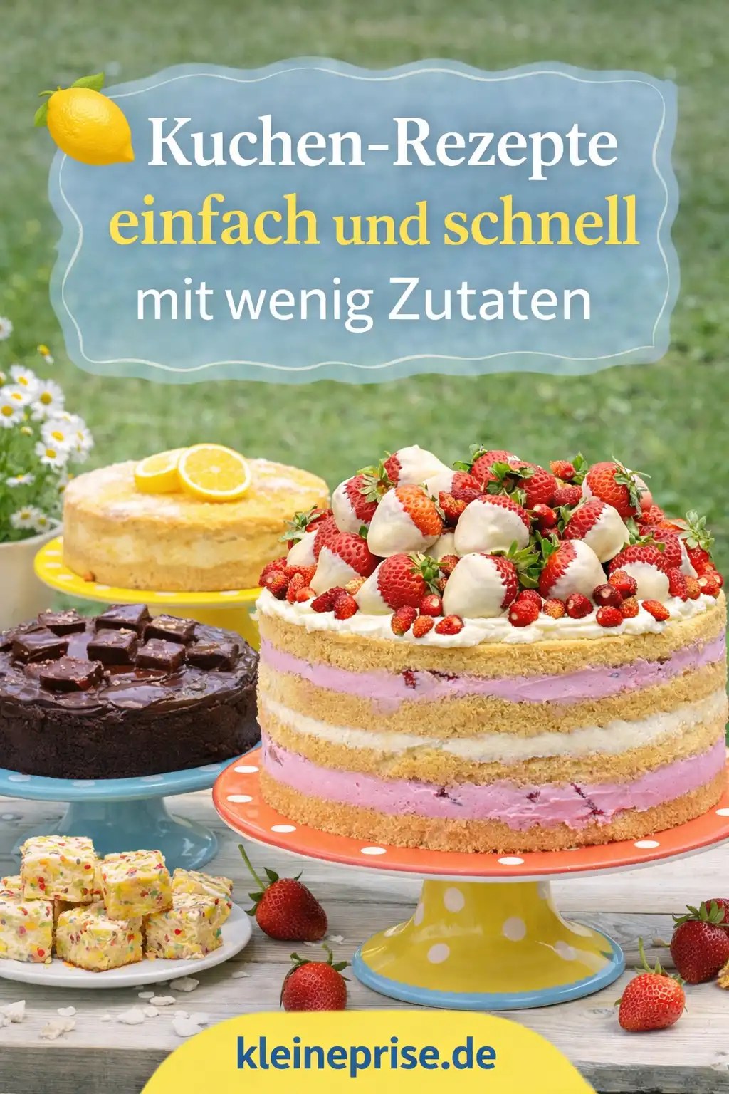 Pinterest: Kuchen-Rezepte einfach und schnell mit wenig Zutaten – Rezept Pinterest: Kuchen-Rezepte einfach und schnell mit wenig Zutaten
