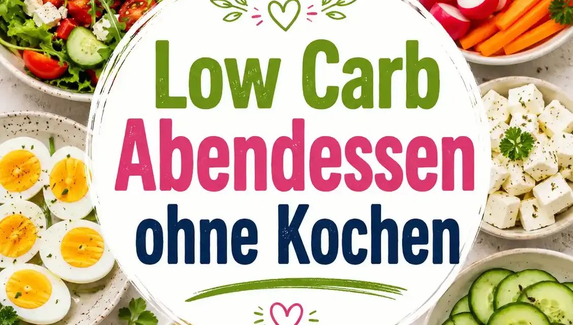 Low Carb Abendessen ohne Kochen: schnelle Ideen für den Feierabend