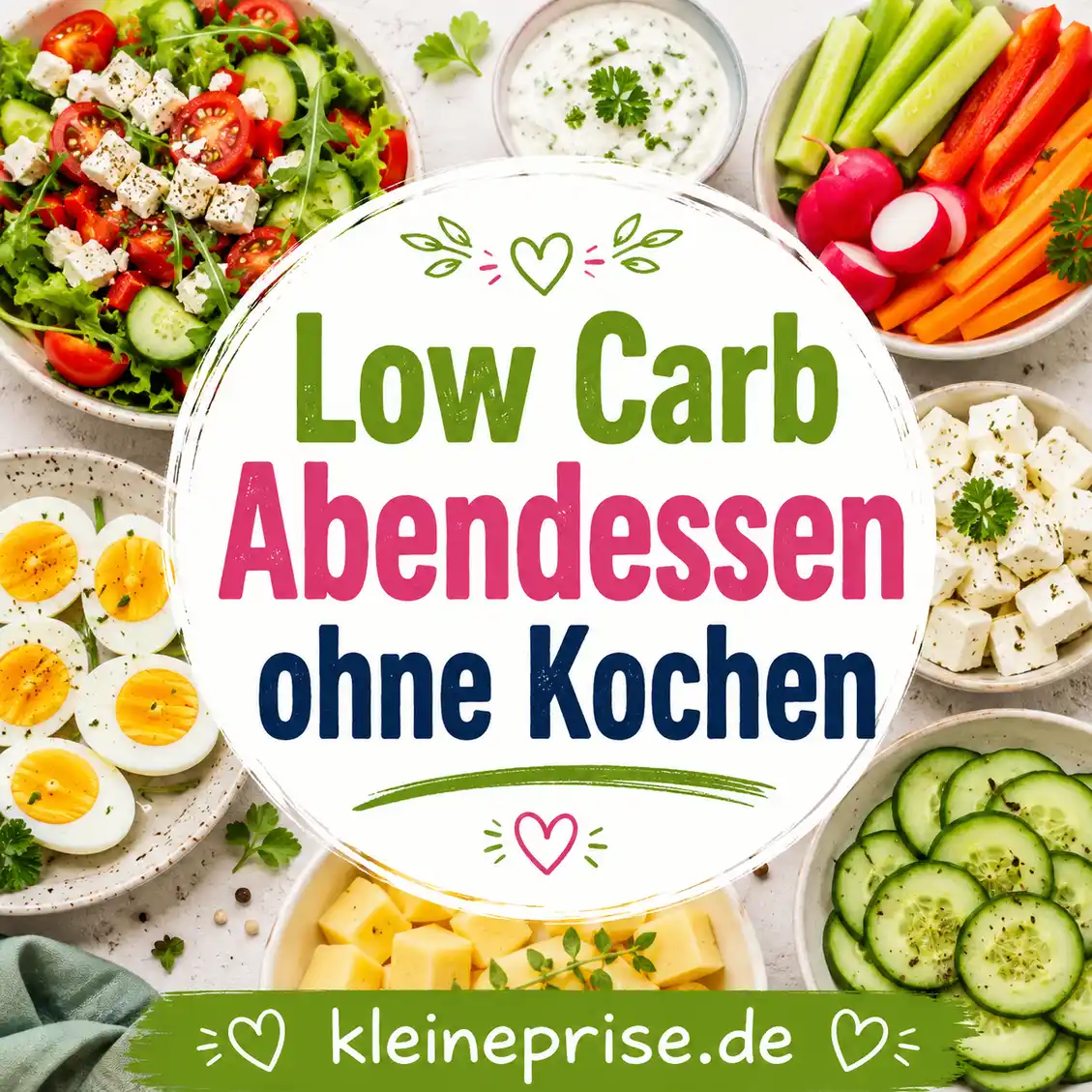Low Carb Abendessen ohne Kochen: schnelle Ideen für den Feierabend Low Carb Abendessen ohne Kochen: schnelle Ideen für den Feierabend | Kleine Prise