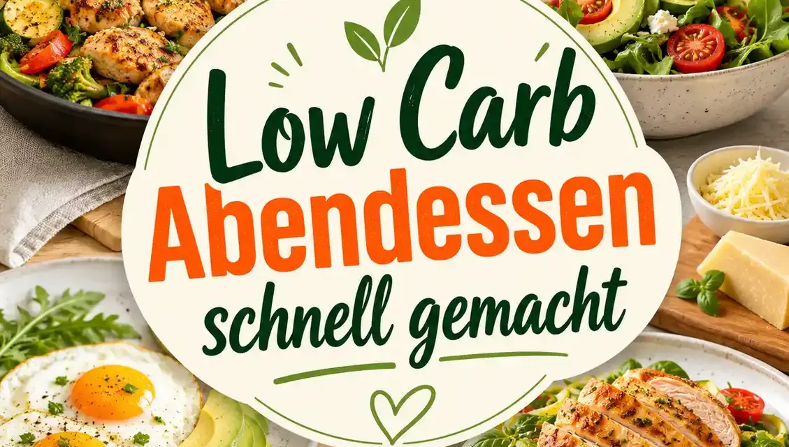 Low Carb Abendessen schnell gemacht: Einfache Ideen für den Feierabend
