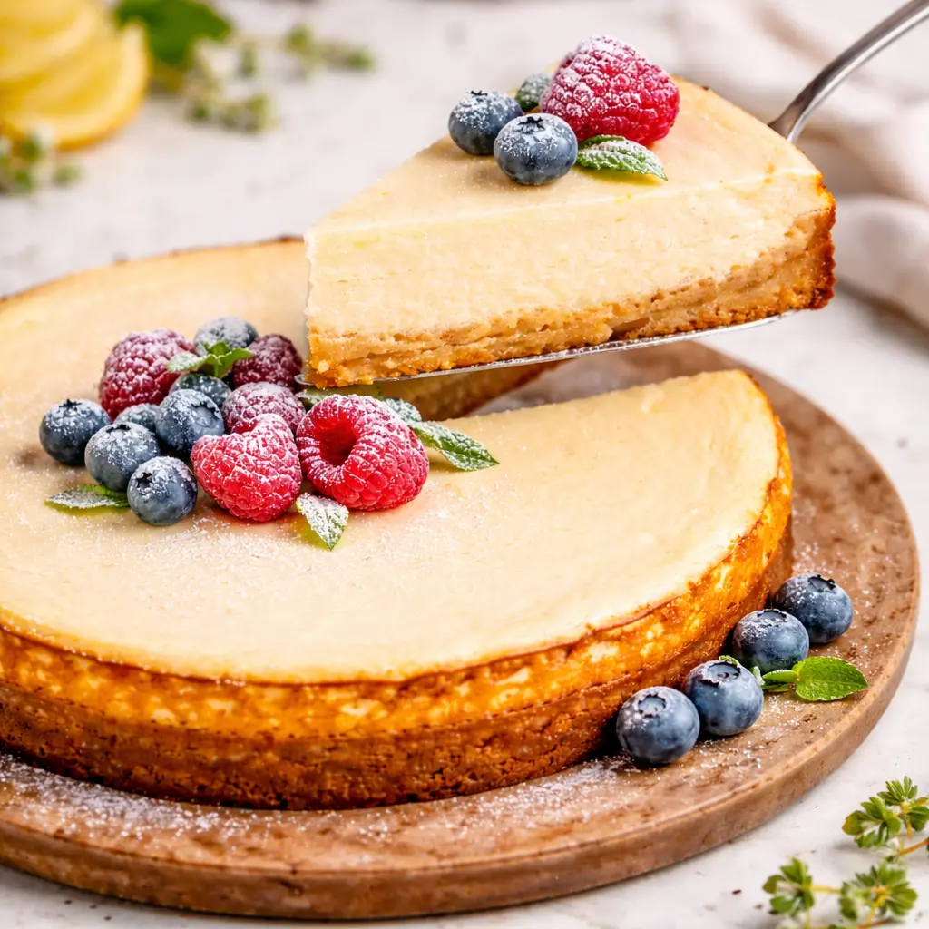 Low Carb American Cheesecake – Rezept Low Carb American Cheesecake