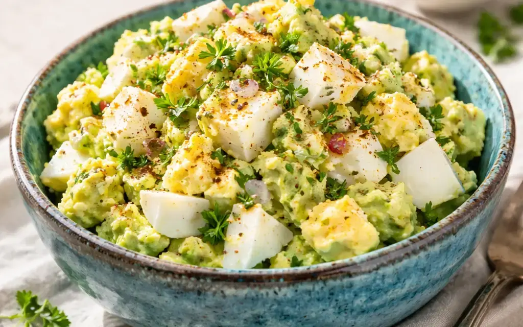 Low Carb Avocado-Eier-Salat
