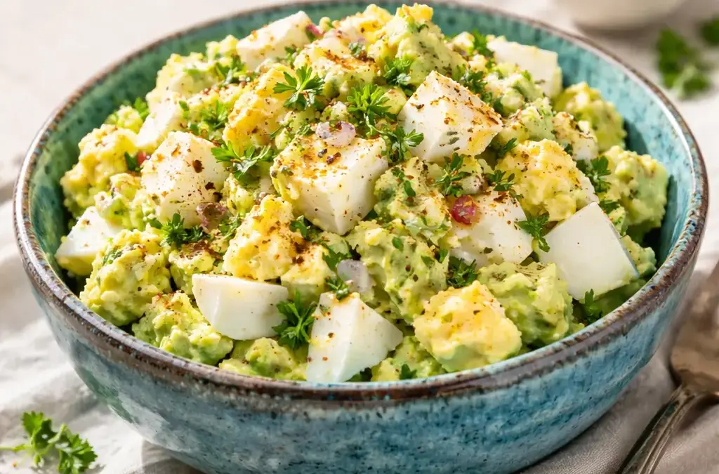 Low Carb Muffins ohne Mehl Low Carb Avocado-Eier-Salat