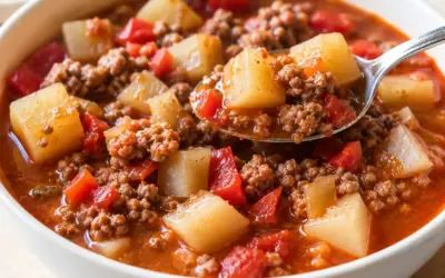 Low Carb Rezepte einfach, schnell und lecker Low Carb Bauerntopf mit Hackfleisch und Kohlrabi