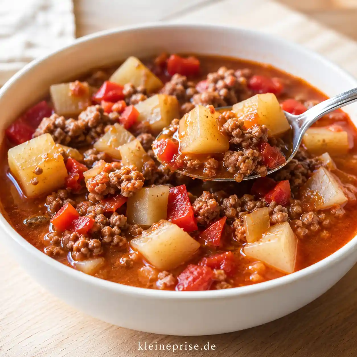 Low Carb Bauerntopf mit Hackfleisch und Kohlrabi Low Carb Bauerntopf mit Hackfleisch und Kohlrabi | Kleine Prise