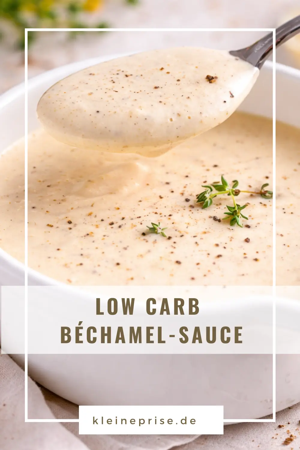Pinterest: Low Carb Béchamel-Sauce – Rezept Pinterest: Low Carb Béchamel-Sauce