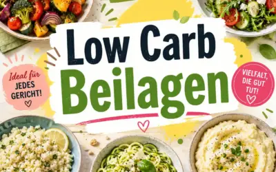 Low Carb Alternativen zu Nudeln, Reis und Kartoffeln Low Carb Beilagen: Einfache Ideen für jeden Tag