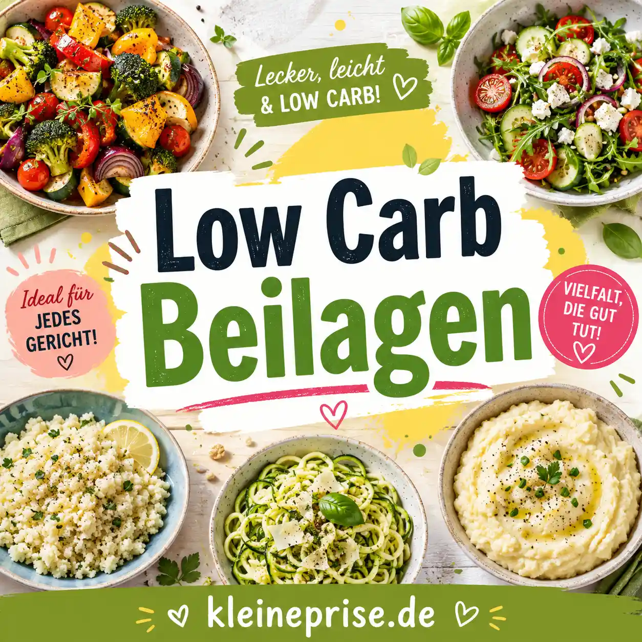 Low Carb Beilagen: Einfache Ideen für jeden Tag Low Carb Beilagen: Einfache Ideen für jeden Tag | Kleine Prise