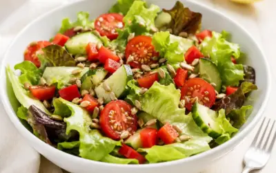 Low Carb Eiersalat mit Schinken einfach und cremig Low Carb Beilagensalat: frisch, einfach und schnell gemacht