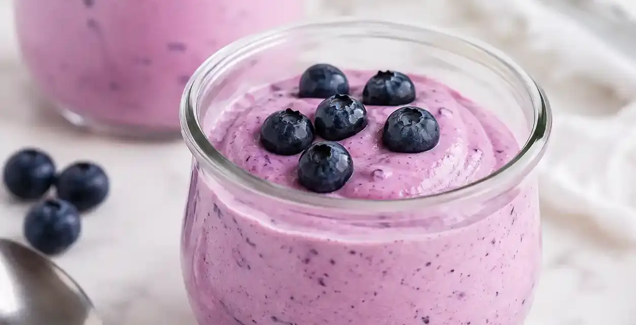 Low Carb Blaubeer Mousse – cremiges Dessert ohne Zucker