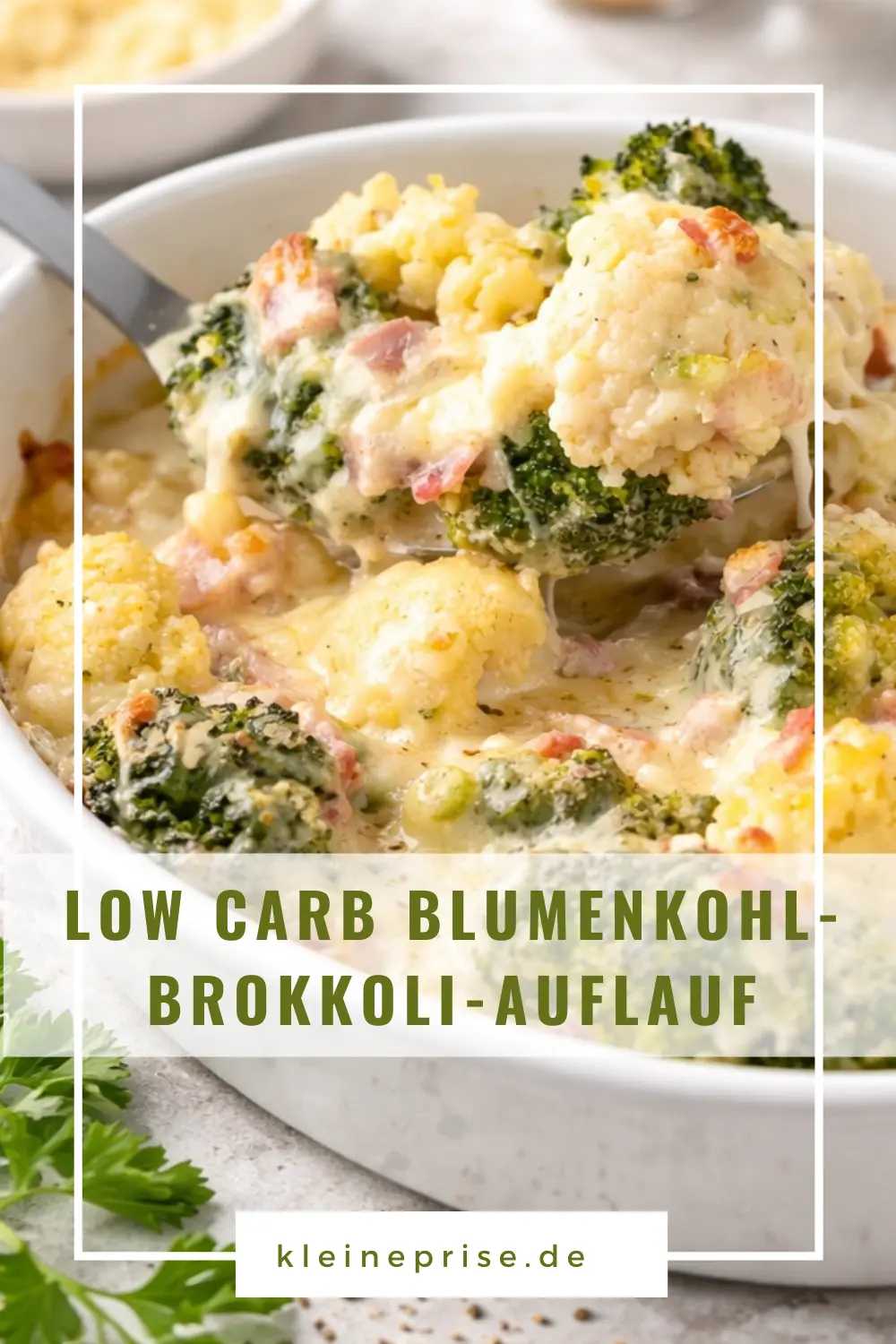 Pinterest: Low Carb Blumenkohl-Brokkoli-Auflauf – Rezept Pinterest: Low Carb Blumenkohl-Brokkoli-Auflauf