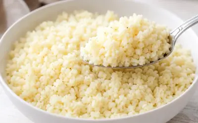 Einfache Rezepte und Spielideen für Kinder Low Carb Blumenkohlreis einfach selber machen