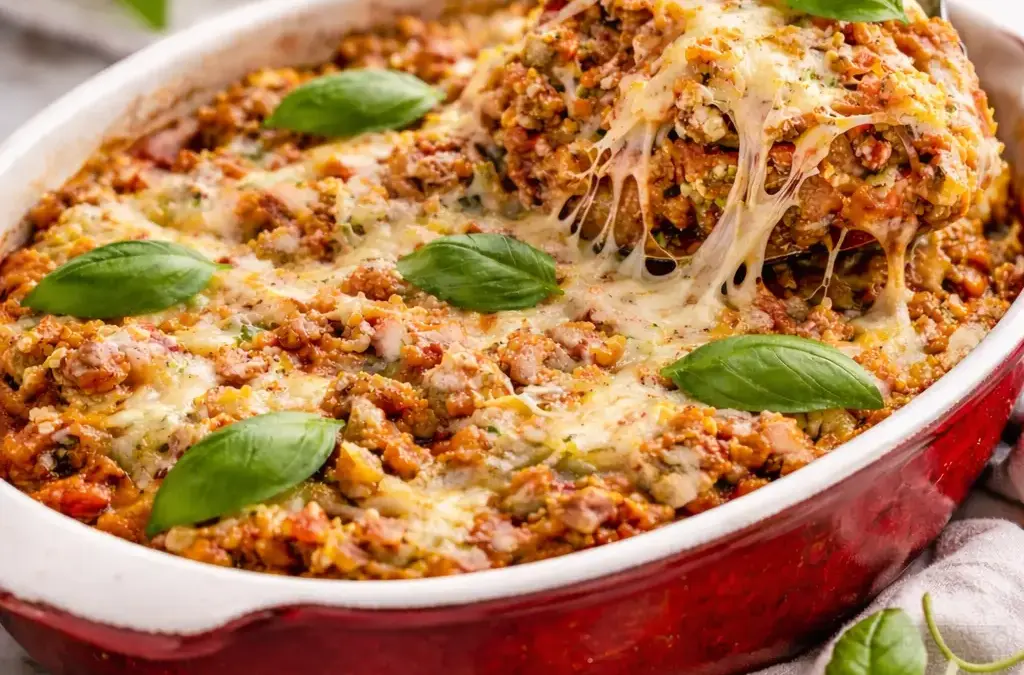 Rinderrouladen mit Rotkohl und Kartoffelklößen Low Carb Bolognese Auflauf