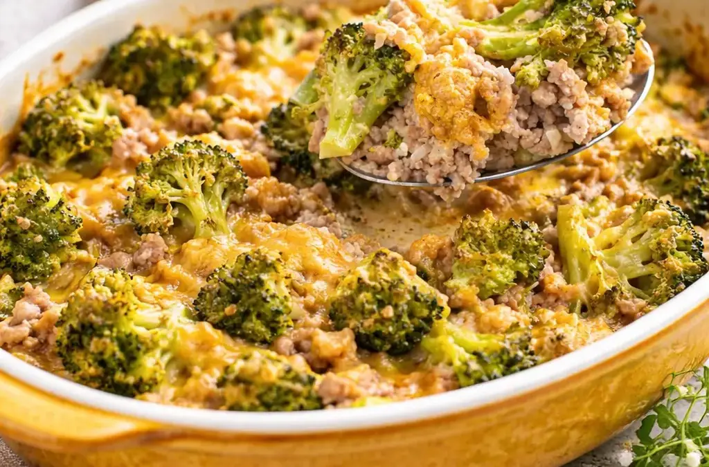 Kürbisauflauf Low Carb Brokkoli-Hackfleisch-Auflauf