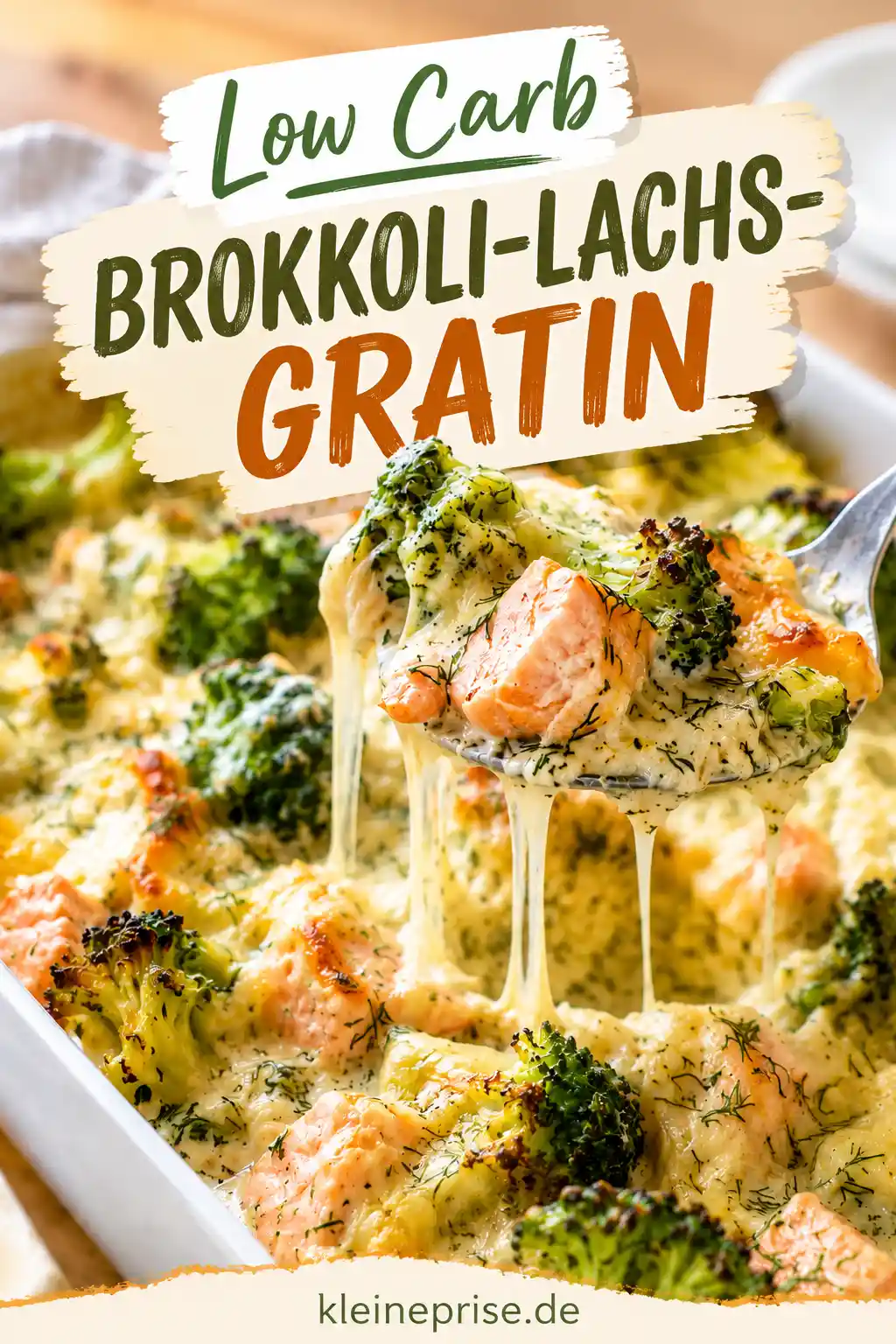Low Carb Brokkoli-Lachs-Gratin Pinterest Pinterest Grafik für Low Carb Brokkoli-Lachs-Gratin mit cremigem Lachs Brokkoli Auflauf