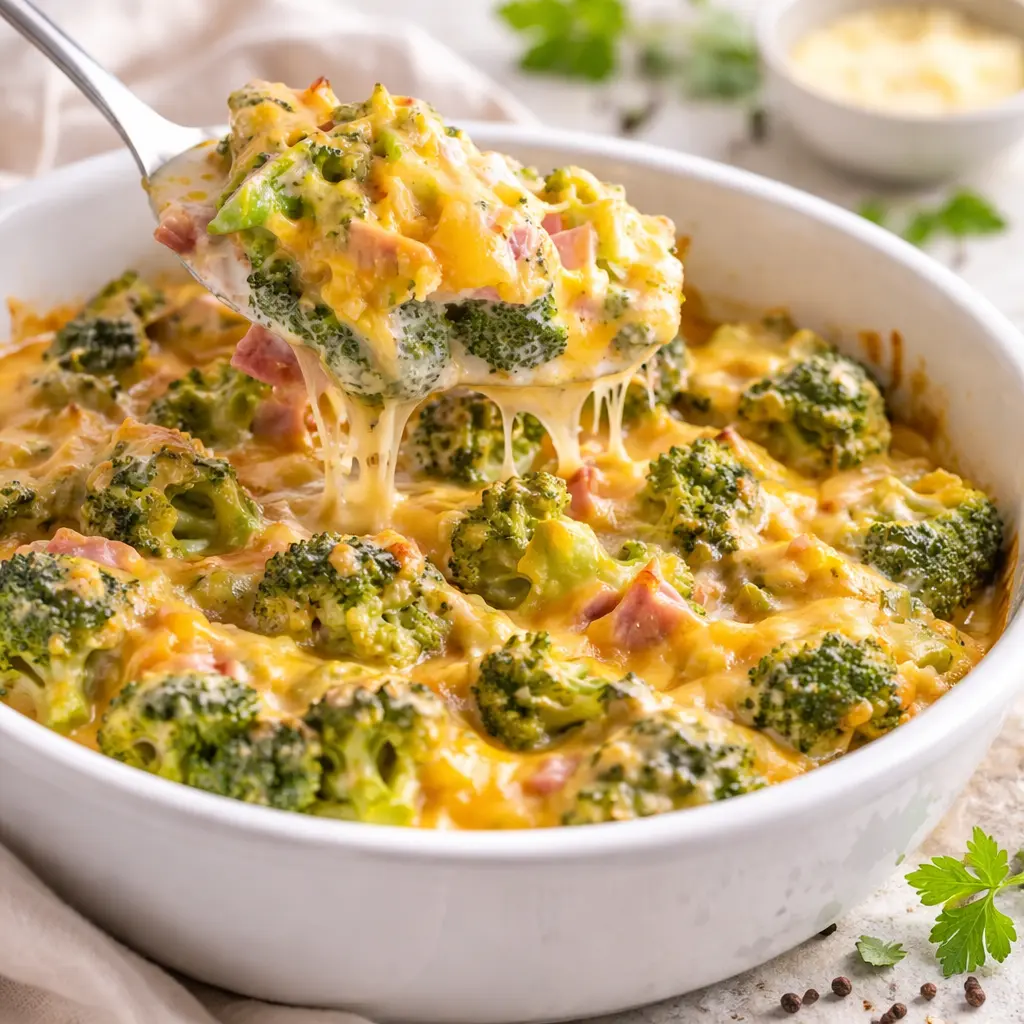 Low Carb Auflauf Rezepte: 14 einfache Ideen aus dem Ofen Low Carb Brokkoli-Schinken-Auflauf