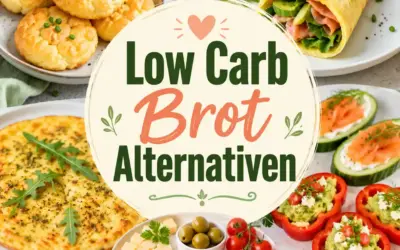 Low Carb Snacks aus einfachen Zutaten: schnelle Ideen für zwischendurch Low Carb Brot Alternativen: Was essen statt Brot?
