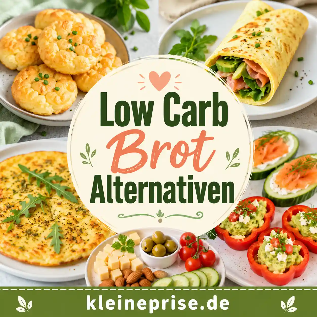 Low Carb Brot Alternativen: Was essen statt Brot? Low Carb Brot Alternativen: Was essen statt Brot? | Kleine Prise