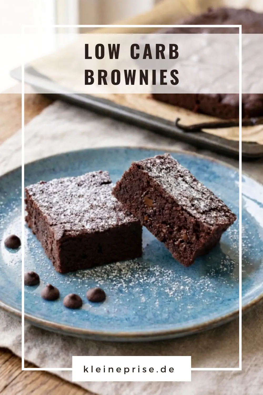 Pinterest: Low Carb Brownies – Rezept Pinterest: Low Carb Brownies