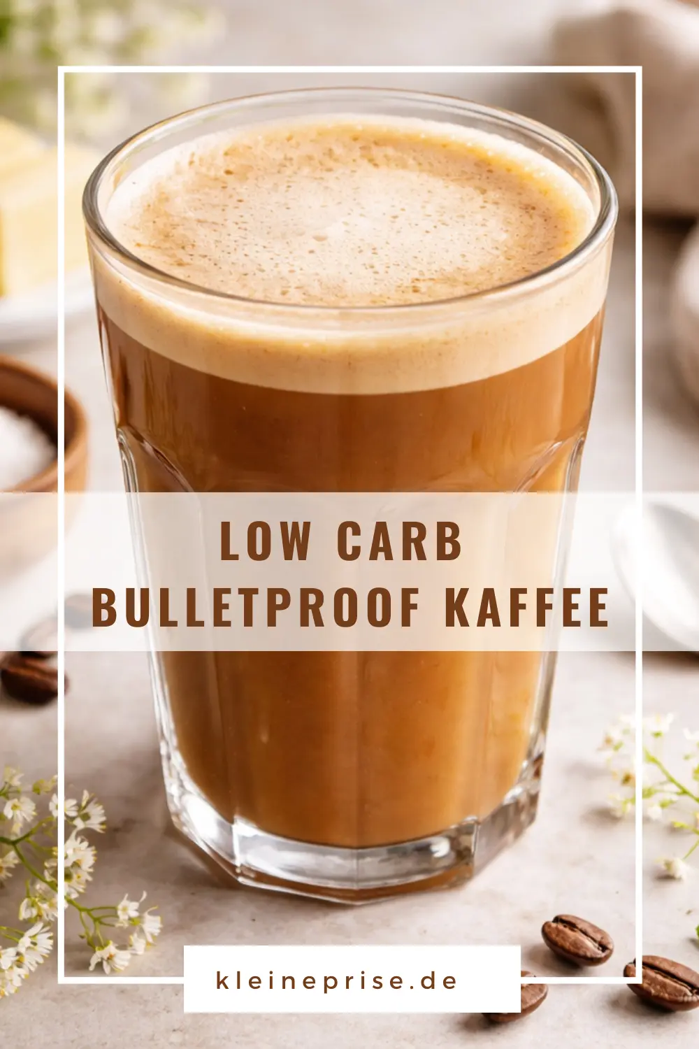Pinterest: Low Carb Bulletproof Kaffee – Rezept Pinterest: Low Carb Bulletproof Kaffee