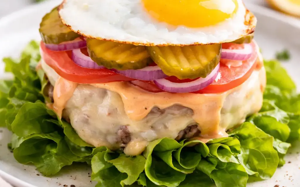 Low Carb Burger ohne Brötchen