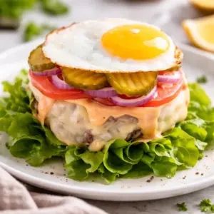 Low Carb Burger ohne Brötchen