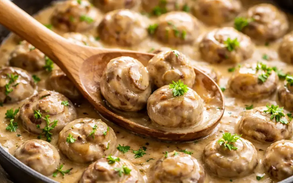 Low Carb Champignon-Pfanne