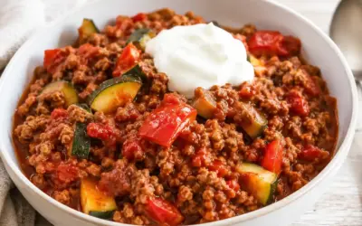Low Carb Rezepte einfach, schnell und lecker Low Carb Chili con Carne ohne Bohnen