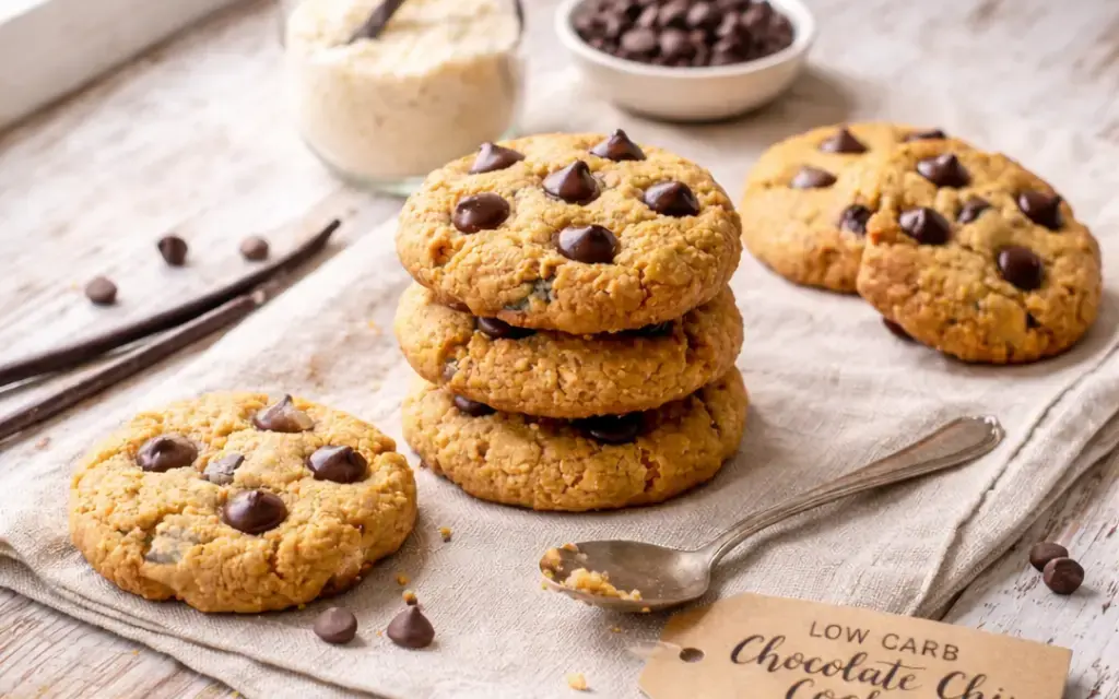 Low Carb Chocolate Chip Cookies