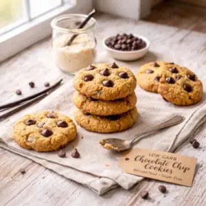 Low Carb Chocolate Chip Cookies Low Carb Chocolate Chip Cookies