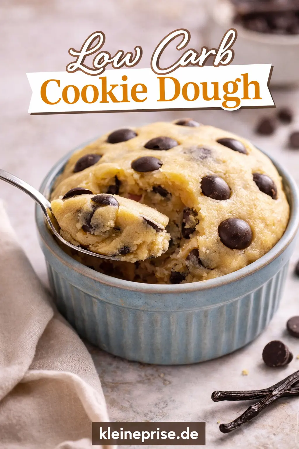 Pinterest: Low Carb Cookie Dough – Rezept Pinterest: Low Carb Cookie Dough