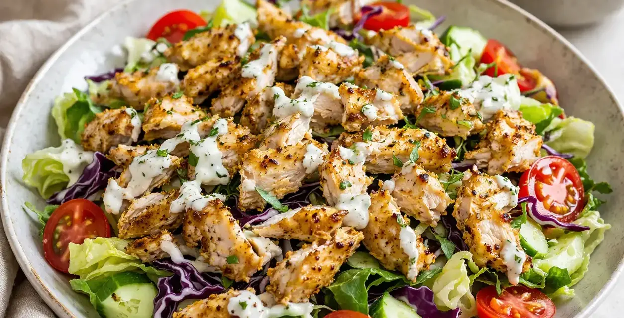 Low Carb Döner Salat