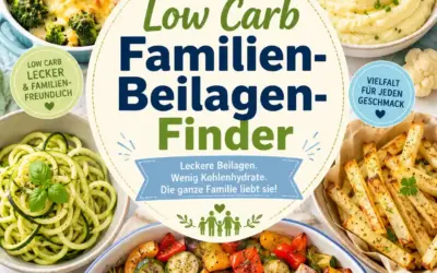 Low Carb Vorrats-Check: Hast du genug Basics zu Hause? Low Carb Familien-Beilagen-Finder: Welche Beilage passt heute?